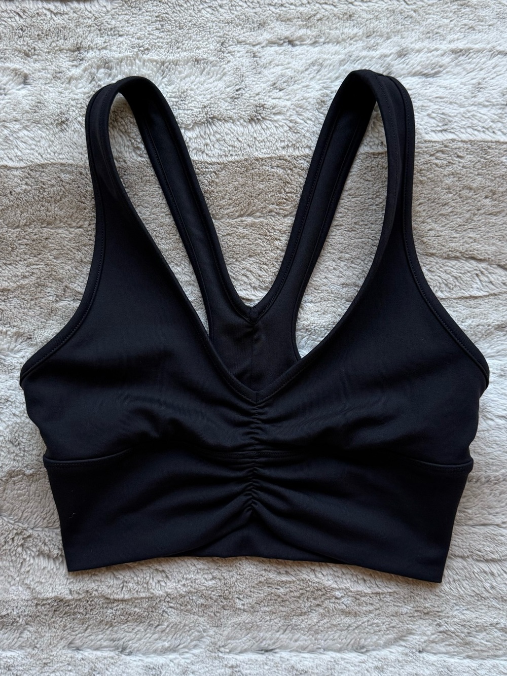 ALO YOGA Wild Thing Bra in Black Size XS - Picture 4 of 11